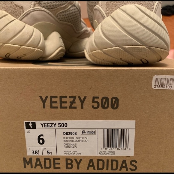 SOLD - YEEZY 500 BLUSH ** STEAL PRICE** - Picture 4 of 5